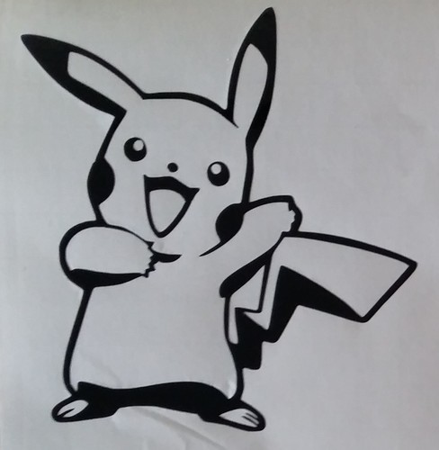 Sticker pokemon pikachu pour - sticker,