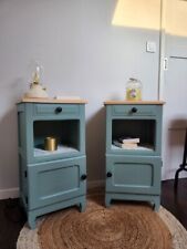 Paire de Chevets en chêne rénovée 