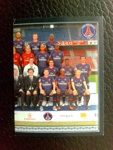 Panini foot 2010 equipe paris - panini,