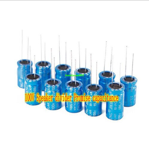 10pcs 2uf 100uf 100v - 100v, audio