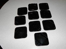 lot 10 cendriers mélamine