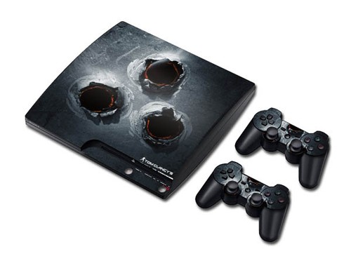 Ps3 playstation slim skin - playstation,