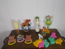Vintage lot 10 jouets d'éveil