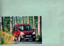 Photo de presse original press photo Renault Kangoo 4x4 2001
