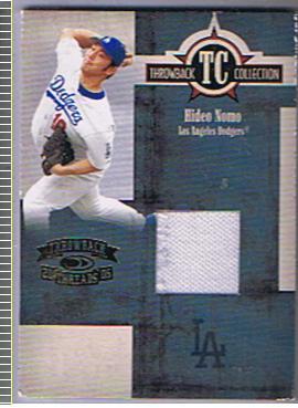 2005 donruss throwbacks hideo - 2005,