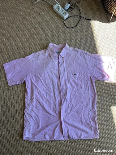 Chemise lacoste devanlay une - devanlay,