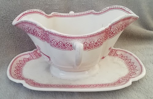 Ancienne saucière faïence - saucière, en