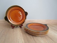 6 Assiettes à poisson en