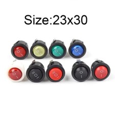 Interrupteurs à bascule ronds