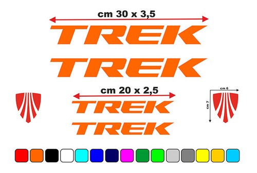 Kit autocollants trek decal - d'autocollants,