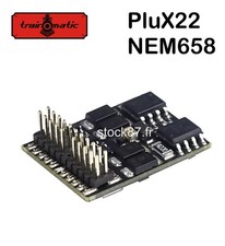 tOm Décodeur Lokommander II mini PluX22 DCC/Motorola  - Railcom ABC