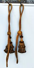 Passementerie paire embrasses anciennes fin XIXe Début XXe N° 3