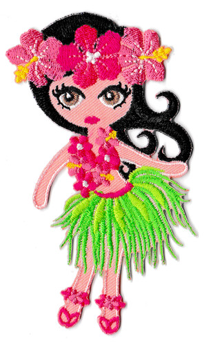 Patche écusson danseuse