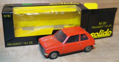 Solido france peugeot - solido, 81
