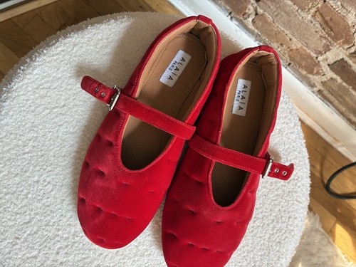 Alaia red velvet quilted - alaia:,