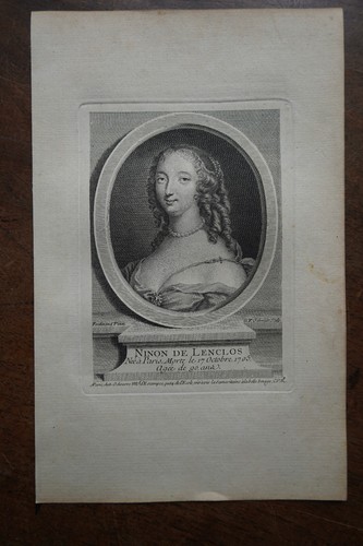 Ninon lenclos portrait - lenclos,