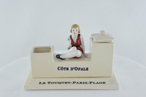Encrier ecritoire figurine - encrier,