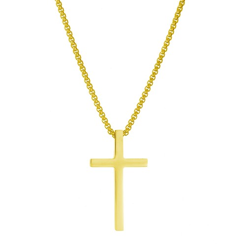 Collier croix homme chaine - collier,