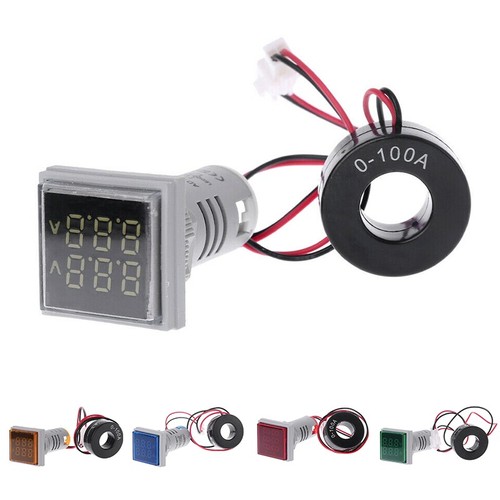 Voltmètre led numérique - led,