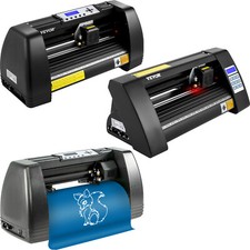 VEVOR Vinyle Plotter de Découpe 350/375 mm Traceur de Coupe Signcut/Signmaster