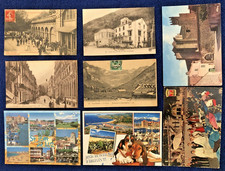 Lot 8 Cartes anciennes des Pyrénées Thermalisme, Grottes, Cirque Gavarnie…