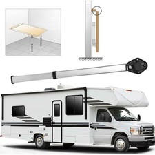 Pied de table pliable en aluminium hauteur réglable 520 à 770 mm pour camping-