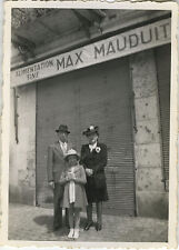 PHOTO ANCIENNE - VINTAGE SNAPSHOT - MAGASIN ÉPICERIE ALIMENTATION MAX MAUDUIT  2