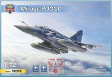 Modelsvit Mirage 2000 D 72075-1/72