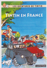 CITROEN 2CV - TINTIN EN FRANCE