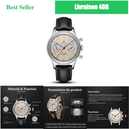 Montre seagull d1963exp - montre,