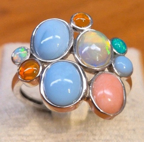 Bague argent massif 925 - en,