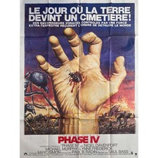 PHASE IV Original Movie Poster  - 47x63 in. - 1974 - Saul Bass, Nigel Davenport