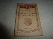 LIVRE LES CLASSIQUES POUR TOUS MOLIERE  LES PRECIEUSES RIDICULES