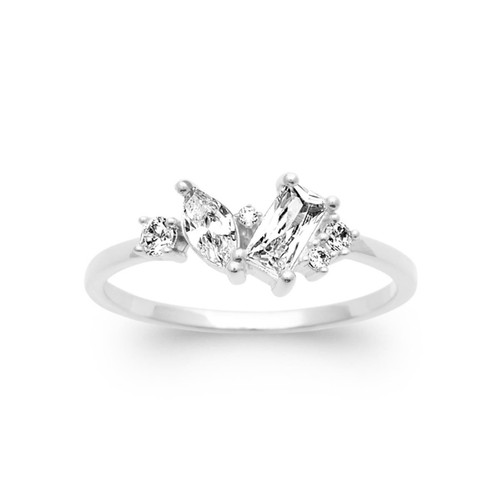 Bague oxydes zirconium - bague, de