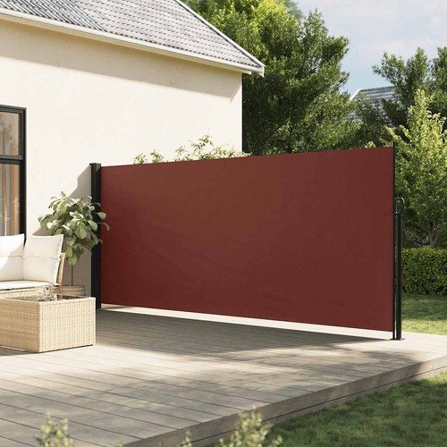 Retractable side awning - side,