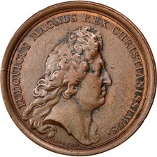 France, Medal, Louis XIV