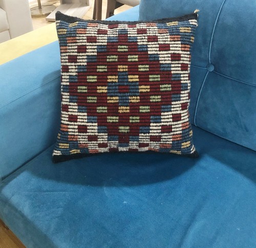 Taie oreiller tapis kilim - d'oreiller,