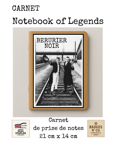 Bérurier noir carnet - noir, –