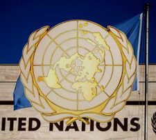 OR ONU - Insigne de béret