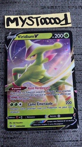 Carte pokémon viridium - carte,