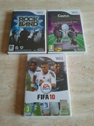Lot jeux nintendo wii - jeux,