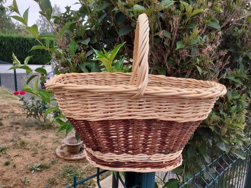 Superbe panier osier - superbe, en