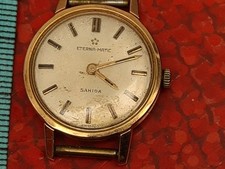 Eterna Matic Sahida Montre Femme Vintage Montre Bracelet Non Fonctionnelle 