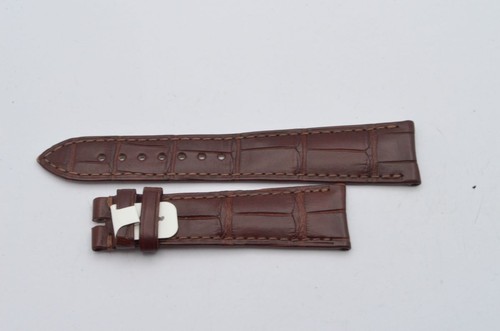 Omega cuir bracelet 20mm - omega,
