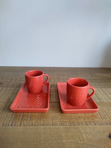 Paire tasses café et 2 - de,