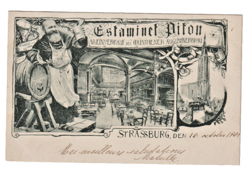 Très belle carte - , postale