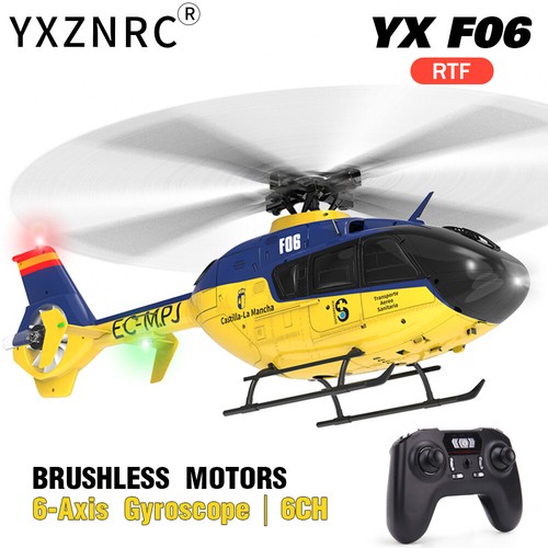 Yxznrc helicopter f06 ec135 - rc,