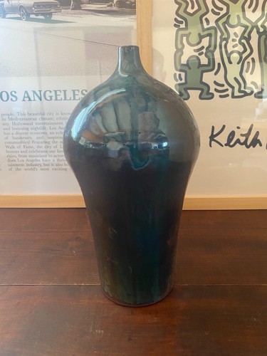 Vase bouteille céramique dlg