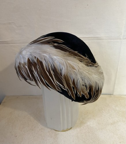 Chapeau bibi plumes - chapeau, à