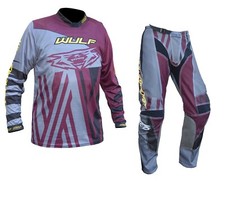 Adult motocross red - kit, set